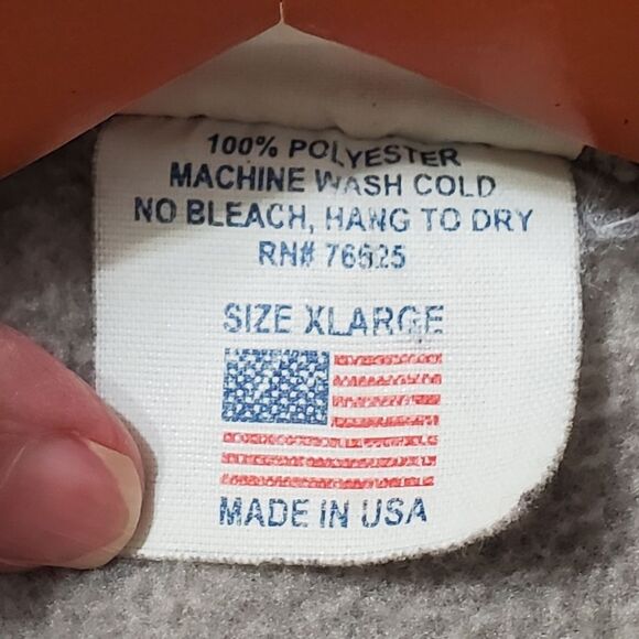 Macks Prairie Wings Mens Size XL Fleece Camo Vest - Picture 8 of 10